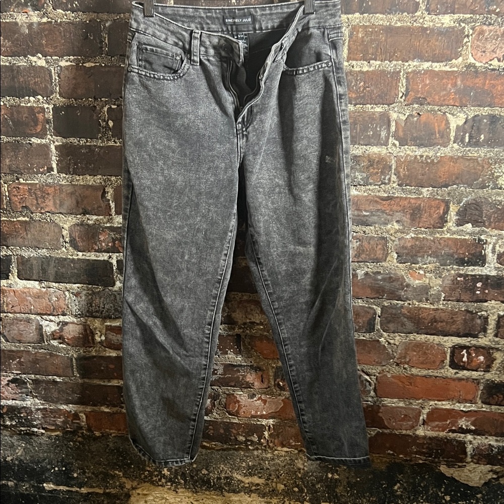 Sincerely Jules Charcoal Denim Jeans